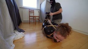 May - Feisty Casino Spy Held In The Back Room, Hogtie Her Good And Let's Go