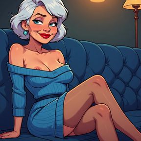 Classy Cartoon Matures Tits Out