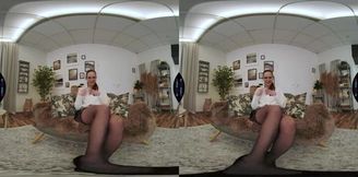 VR Experience - Seductive MILF Doctor Enjoys a Sensual Moment During Therapy Session