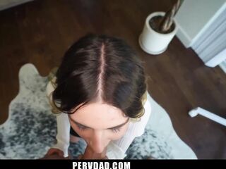 Stepdaughter Got a Plan to Make It up To Her Angry Stepdad - Pervdad