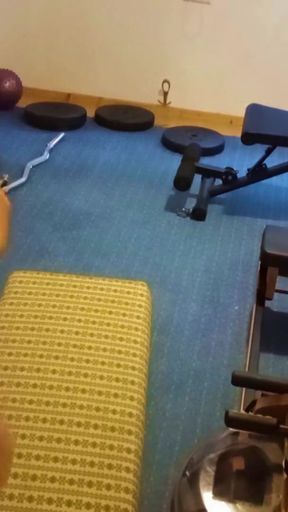 Stunning moment from &quot;Humping Masturbation in a Gym&quot;
