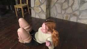 Melodie - The ultimate Escape Bondage Challenge against Rija Mae - Part 2 wmv SD