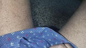 My dubai wife office room. licking my big cock