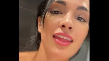 Before the shower I&#039_m so horny, with new white lingerie CLAUDIA BAVEL PORNSTAR