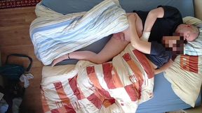 die zartliche handmassage vom schwanz am morgen