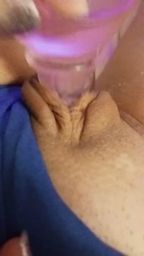 Teen Step Sister Blue Panties Dildo Cum Squirt Orgasm Part 2