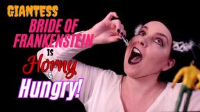 Giantess Bride Of Frankenstein Is Horny And Hungry