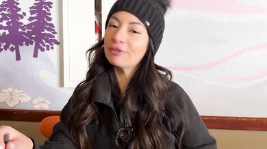 MASSIVE FACIAL FROM A STRANGER - fucking my ski instructor vlog