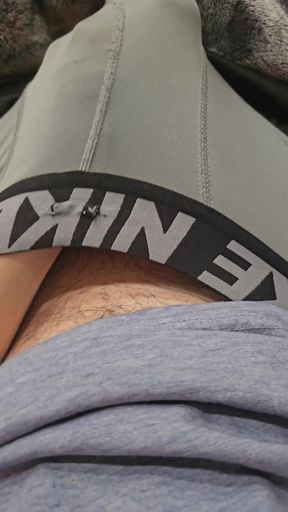 I Cum Inside a Condom Then in My Nike Compression Boxers
