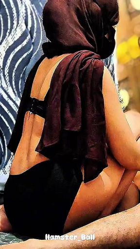 An 18+ Malay Indian Amateur Who I Fucked With Her Hijab   Clip 3