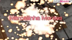 Hot babe Marcelina sucks huge cock before riding it to a cumshot