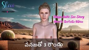 Telugu Audio Sex Story - Telugu Dengudu Kathalu - 3 rounds with Vanaja