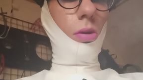 smoking fetish nun
