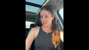 Having A Mind Blowing Orgasm In The Car Wash With Nadia Foxx