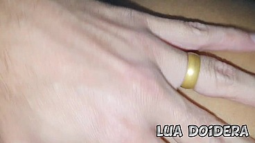 Brincando com consolo no meu cu acabei fazendo Dp e dando cu pro Jr Doidera