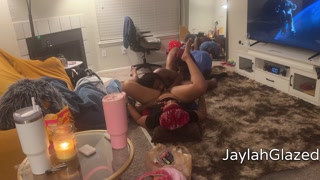 Getting Her Pussy Ready For Some Dick