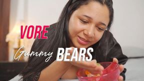 Eat gummy bears gummy bears by girl