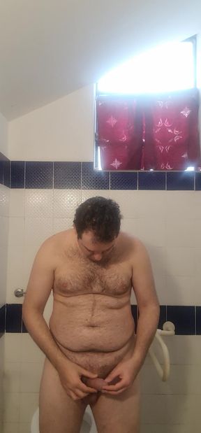 All Naked in Pubblic Bathroom