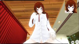 3D ANIMATED point of view Kurisu Makise Ride your Penis (Steins Gate)