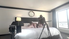 Black Cock Fucks Two Sluts