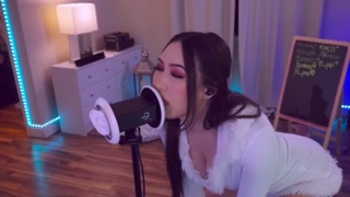 ASMR DIRTY Passionate Ear licking, WET Ear eating
