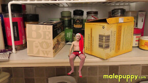 The tiny DILF Richard Lennox humiliates you for jerking your penis too much