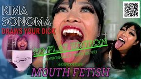 Kima Sonoma_Draws Your Dick - 2D FLAT EDITION_4K