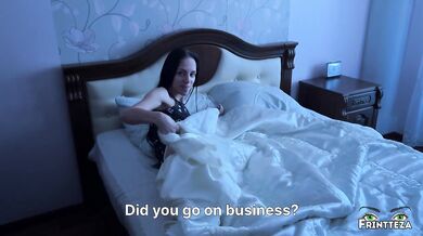 DAY - 10. Stepmom and StepSon Share Bed. Throatpie