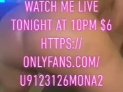 Watch me live!!