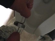 Sounding plug pulled out