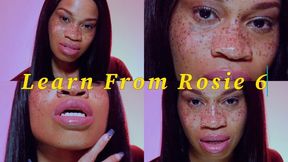 Learn From Rosie 6- Ebony Femdom Goddess Rosie Reed Mesmerize Slave Training Addiction Domination- 1080p HD