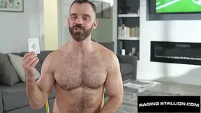 Scruffy Hunk Rails Ripped Stud