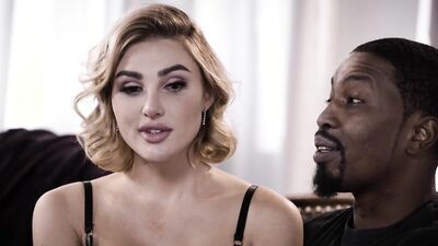 Camgirl gets friend for interracial 3way