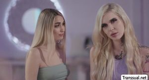 Ladyboy Gracie Jane loves when Delilah Day