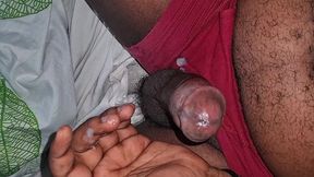 When a guy from kinshasa masturbates and fucks the neighbor&#039;s wife