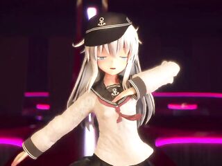 MMD Kancolle Hibiki Conqueror Sex Show (Submitted by s2sp)