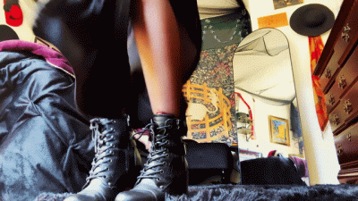 Laughing and Stomping