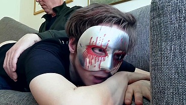 Amateurboyboy gets his first caning