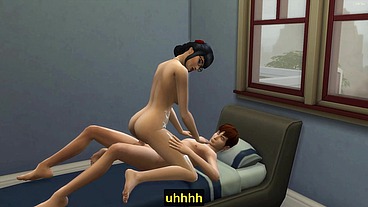 FULL VIDEO - Japanese Stepmom catches her virgin stepson masturbating in front of the computer and helps him have sex for the first time in his life - Hot asian milf