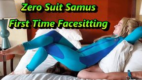 Zero Suit Samus First Time Facesitting - Goddess Raven - MOV