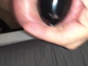 Teen Chastity Leaks and Desperately Struggles to Cum
