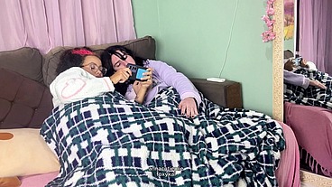 My Gassy Girlfriend Farting and Dutch Oven Real Reactions Security Cam