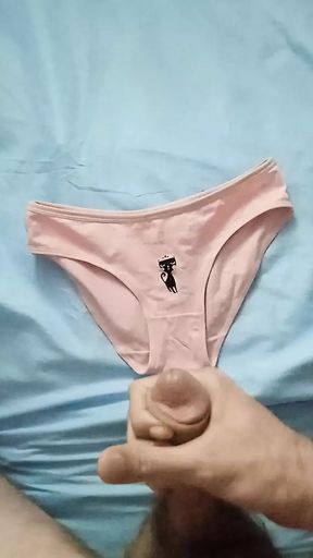 PANTY FETISH - MY EX GIRLFRIEND&#039;S PANTIES - SOLO MASTURBATION