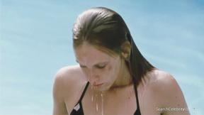 ”Luscious Ludivine Sagnier getting fresh by the swimming pool”