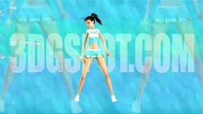 3DGSPOT - Big Titties Futanari Fucks Her Pussy With A Tiny Futanari! 3D CARTOON PORN!