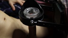 Lots of White Sperm Bursts Out of a Big Dick! Powerful Orgasm!