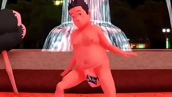 japanese 3D gay dance