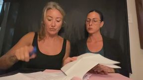 Double Giantess lawyers Vore POV
