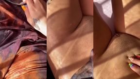 ta vu ma belle trace de bronzage