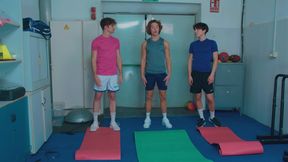 Twinks Training Hard
